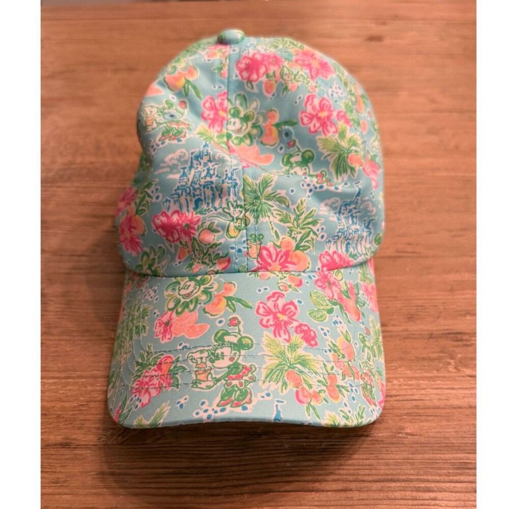 Lilly Pulitzer X Disney Run Around Hat Lilly Loves Disney Mickey - Worn Once!